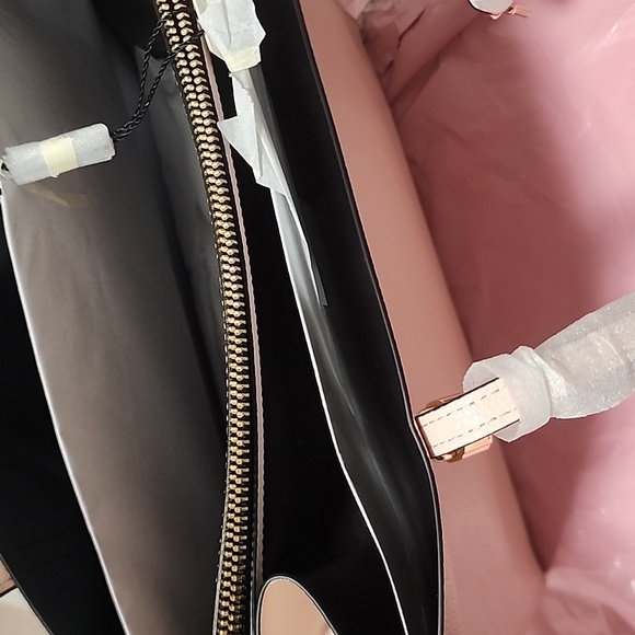 Marc Jacobs The Grind Tote Large Size "Peach Whip" PINK NWT - Picture 7 of 8